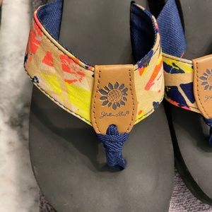 Womens Yellowbox Flip Flops